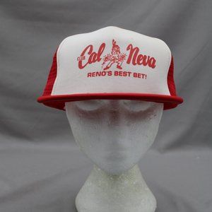 Vintage Trucker Hat - Club Cal Neva Reno - Adult Snapback